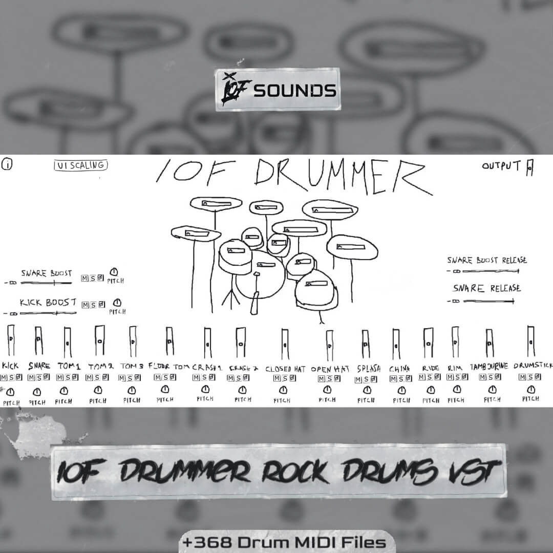 IOF Drummer Pop Punk - Metalcore Drums VST (+309 MIDIS) – IOFSounds