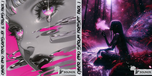 153 Cyber Emo Serum Presets + 298 Files of Drums, Textures, Risers & FX
